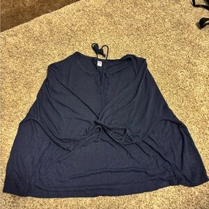 Old Navy Deep Blue Knit Top